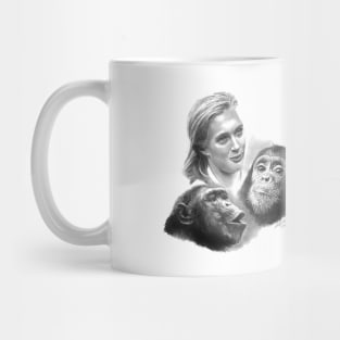 A YOUNG JANE GOODALL Mug